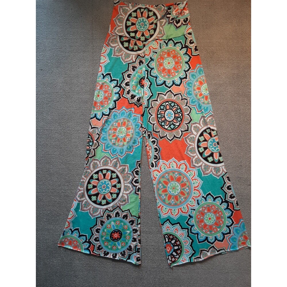 Junky Closet Pants Pull On Womens 24 x 26 Made in USA colorful
